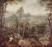 Pieter Bruegel the Elder Painting of a gallow oil painting artist